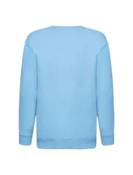 Fruit of the Loom Childrens/Kids Premium Drop Shoulder Sweatshirt - Sky - 1