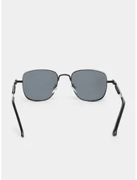 Square Frame Sunglasses with Nose Pads - 3
