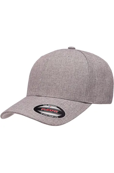 Flexfit Unisex Adult Heatherlight Cap - Grey Melange