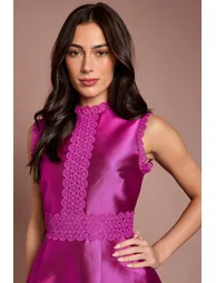 Twill Lace Dress - 3