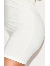 Shape Cream Built In Shapewear Sculpt Boat Neck Maxi Dress - 3