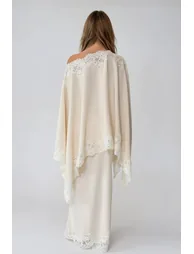 Gita Shawl Lace Skirt Set - 2