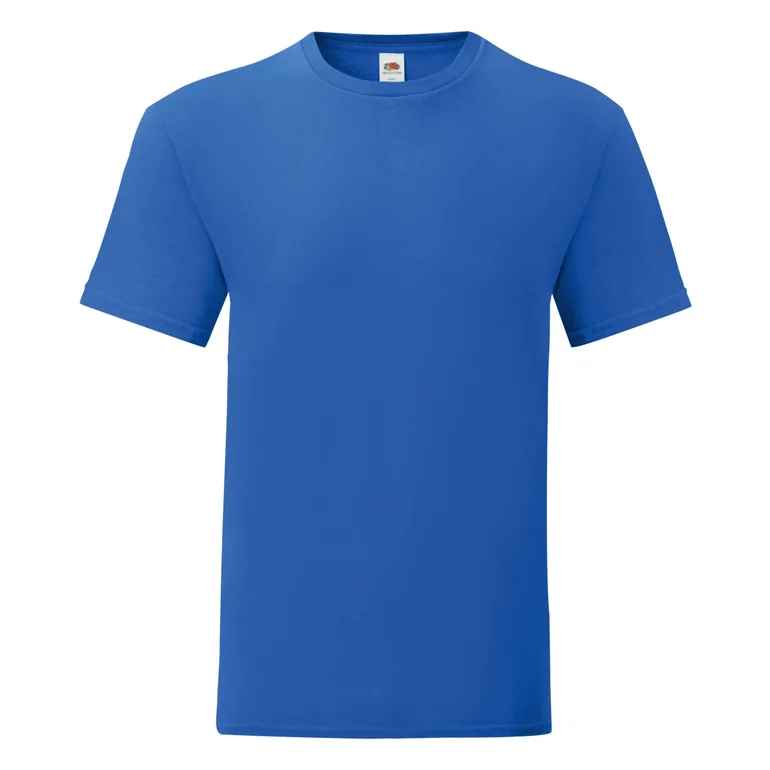 Fruit Of The Loom Mens Iconic T-Shirt - Royal Blue