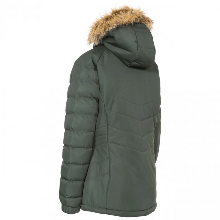 Trespass Womens/Ladies Nadina Waterproof Padded Jacket - Olive - 2