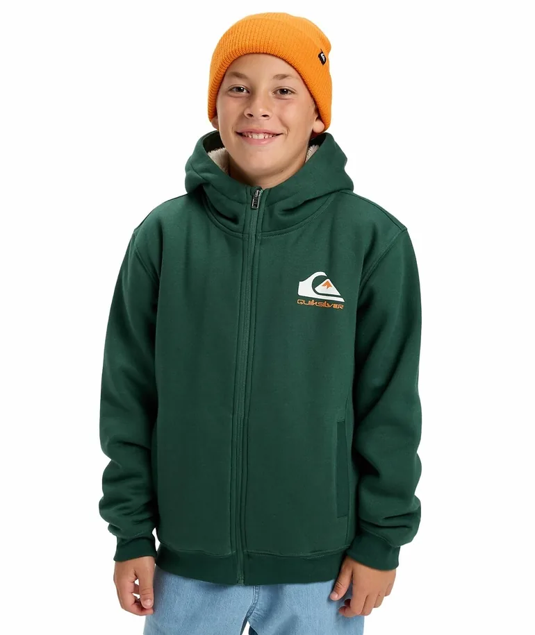 Sherpa-Lined Hoodie