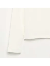 Basic Ribbed T-shirt WHITE - 3