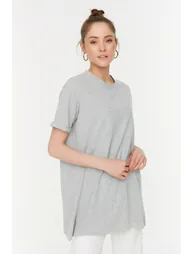 T-Shirt - Gray - Regular fit - 1