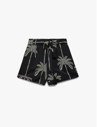 Printed Mini Shorts - 2