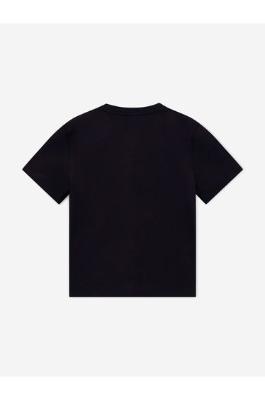 EA7 Emporio Armani Boys Train Core ID T-Shirt in Black product thumbnail 2