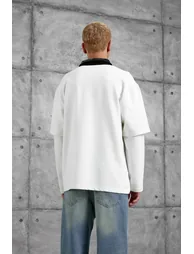 NOMARC Relaxed Crew Neck Sweatshirt - 4