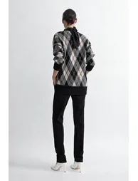BAKLAVA-PATTERNED CARDIGAN - 2