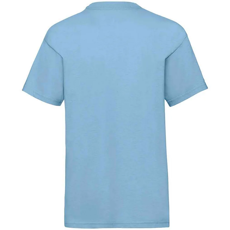 Fruit of the Loom Childrens/Kids Value T-Shirt - Sky Blue - 1