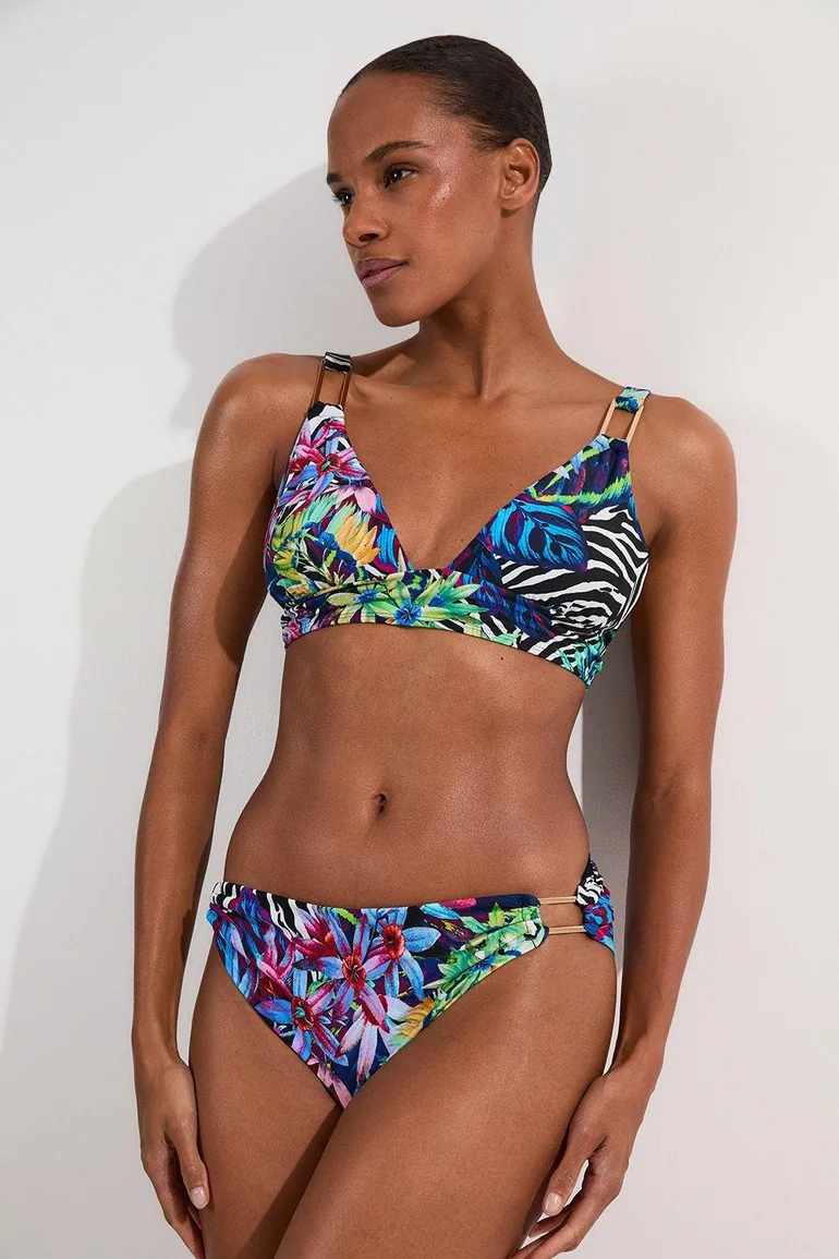 Tropical Floral Bikini Bottoms