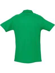 SOLS Mens Spring II Short Sleeve Heavyweight Polo Shirt - Kelly Green - 1