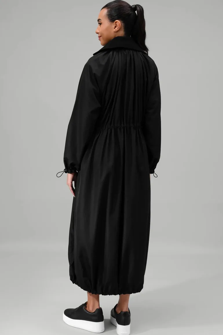 Zip Front Parka - SEASONAL BLACK - 2