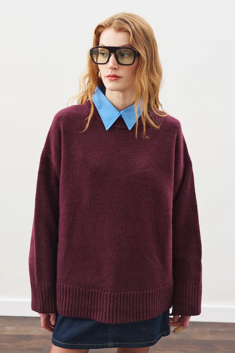 CHUNKY OVERSIZE SWEATER - 1