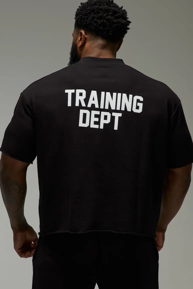 Training Dept Oversized Loopback Pump Cover - black - 1
