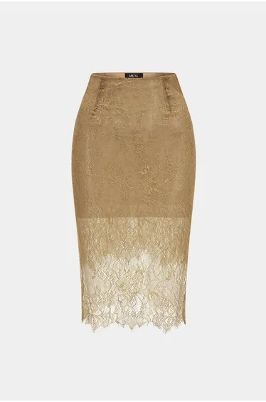 Lace High Waist Skirt