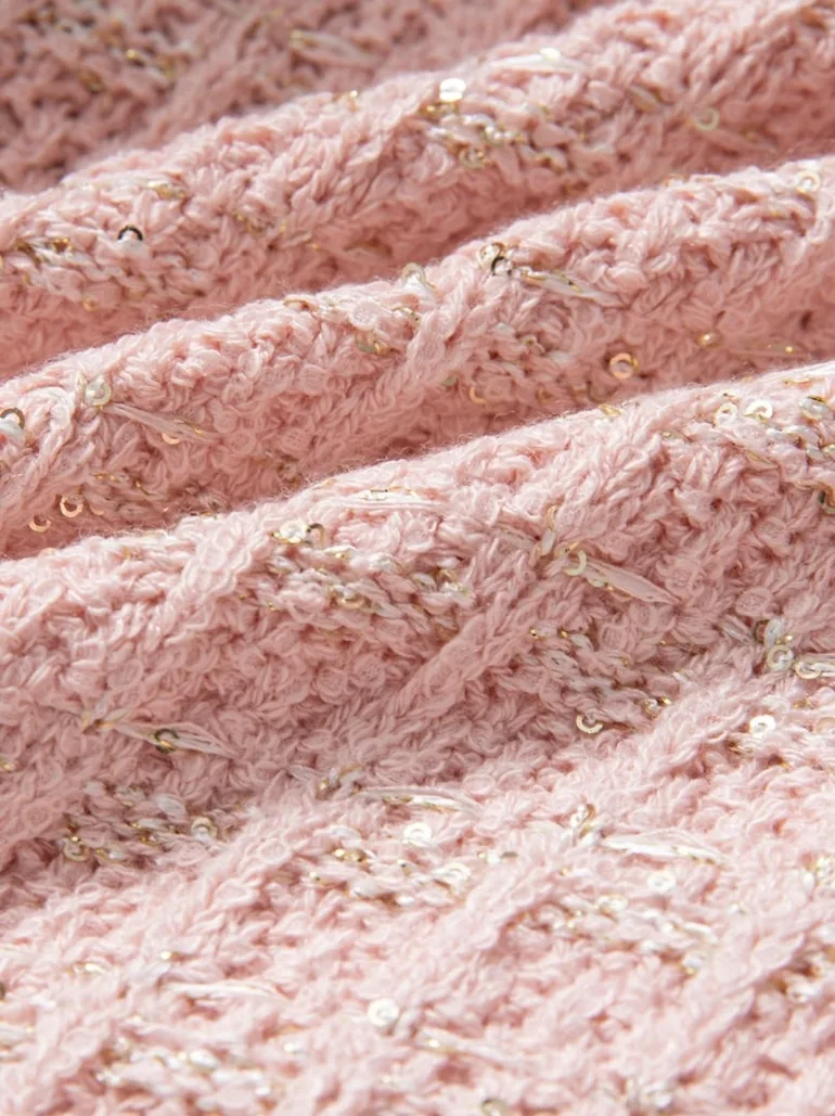 SHORT SLEEVES KNITTED PULLOVER - 3