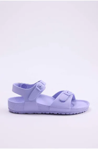 Lila Double Banded Big Girl's Sandals