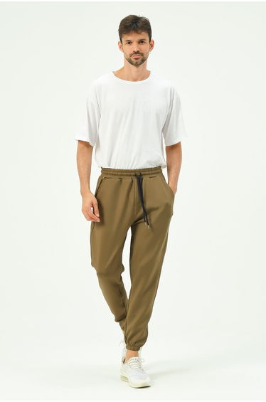 Men's Elastic Leg Side Pocket Sweatpants product thumbnail 2