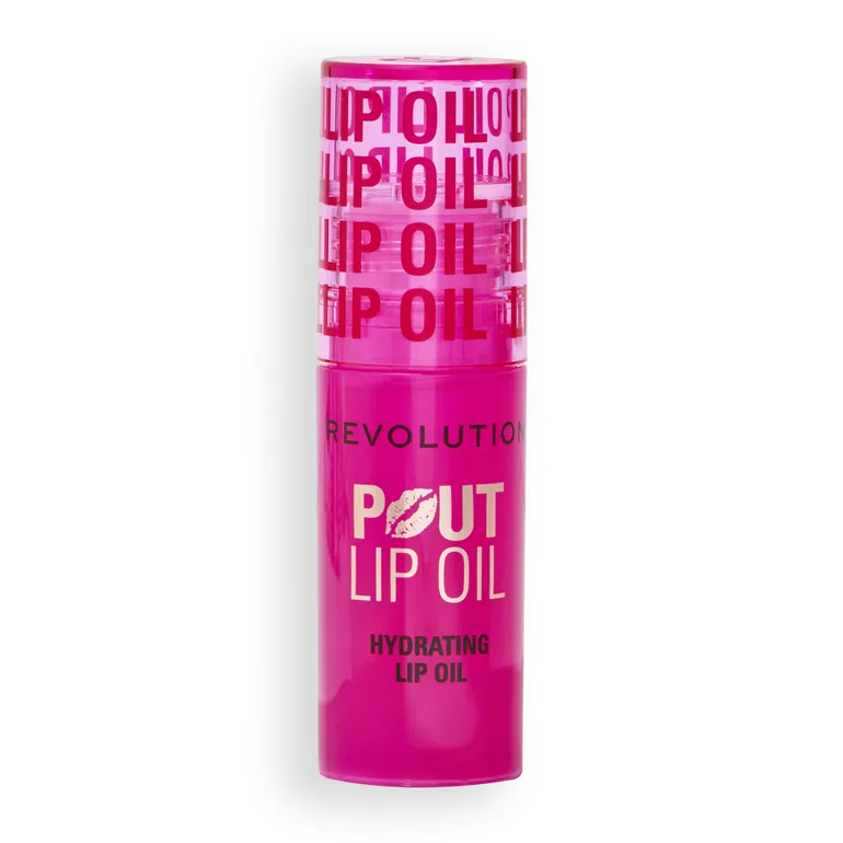 Revolution Pout Lip Oil Raspberry Pink - 5