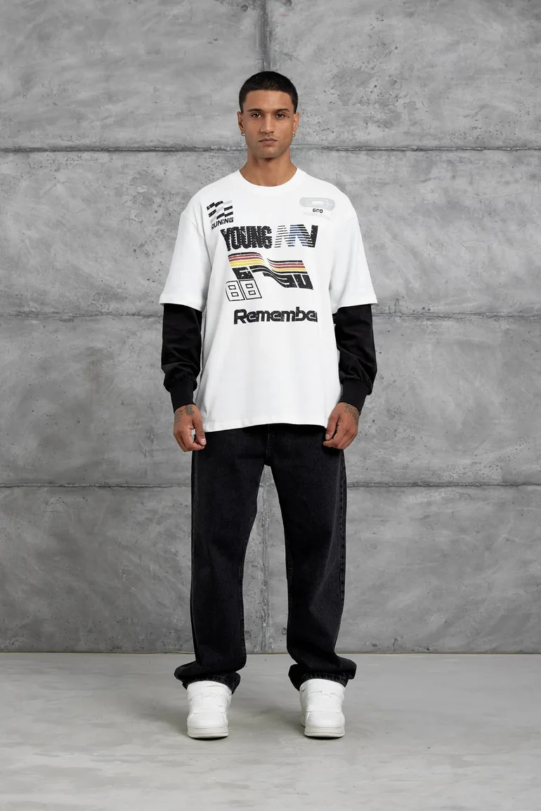 NOMARC Relaxed Crew Neck Sweatshirt