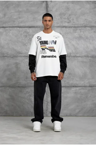 NOMARC Relaxed Crew Neck Sweatshirt