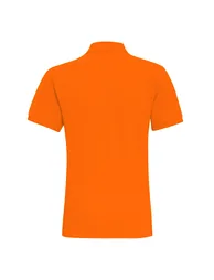 Asquith & Fox Mens Plain Short Sleeve Polo Shirt - Orange - 1