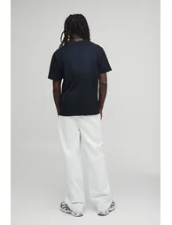 Basic Relaxed Fit Jeans - white - 3