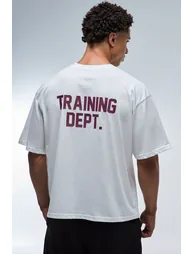 Training Dept Oversized T-Shirt - ecru - 2