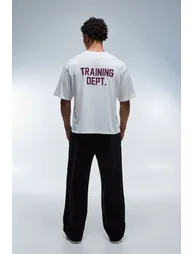 Training Dept Oversized T-Shirt - ecru - 3
