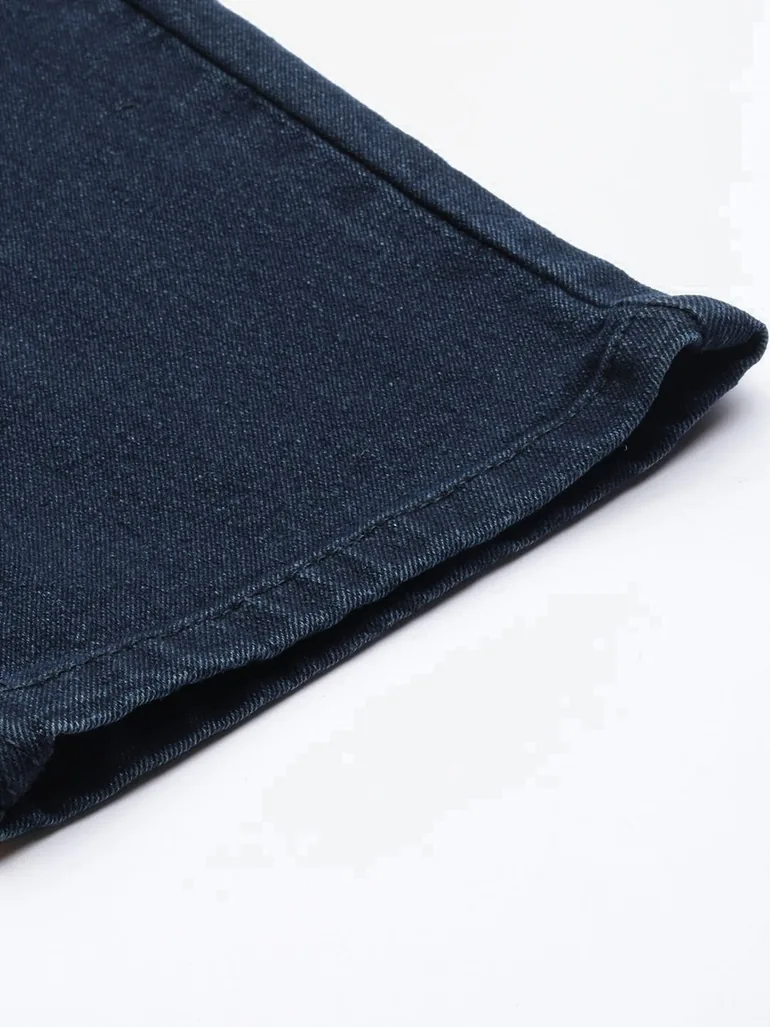 Men Slim Straight Fit Solid Jeans - 5