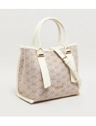 Anne Klein Monogram Patterned Pu Tote Bag - 2