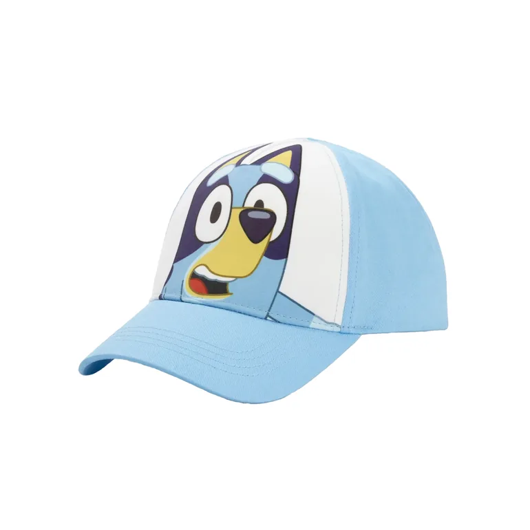 Bluey Childrens/Kids Bucket Hat & Cap Set - Blue/White - 3