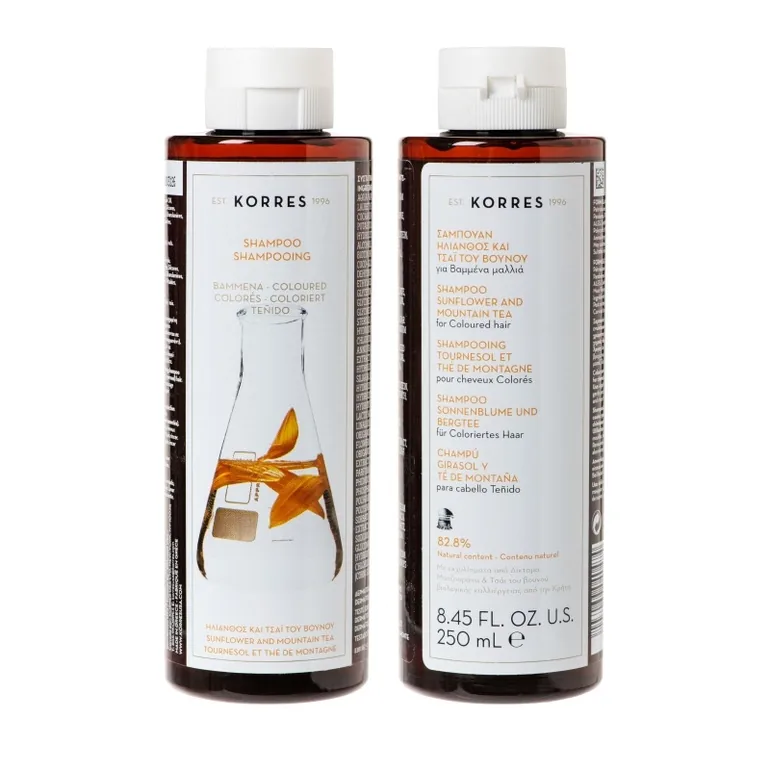 Korres Sunflower and Mountain Tea Shampoo 200ml - 1