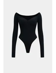 Solid Long Sleeve Bodysuit