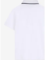Givenchy Boys Logo Pocket Polo Shirt in White - 3