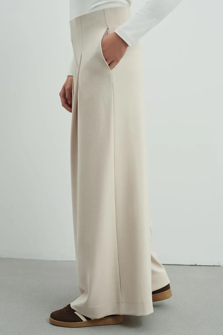 Pure Touch Single Pleated Trousers - 4