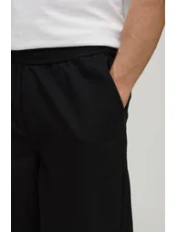 Essential Relaxed Comfort Fit Pleat Chino - black - 3