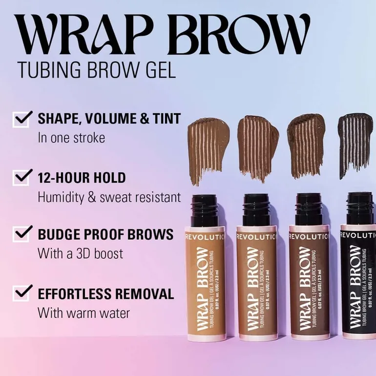 Revolution Wrap Brow Cool Medium Brown - 6