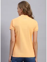 Solid Short Sleeve Regular Fit Polo T-Shirt - 3