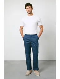 Denim Blue Premium Chino Trousers