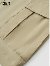 Men's Solid Colored Jacket - 4