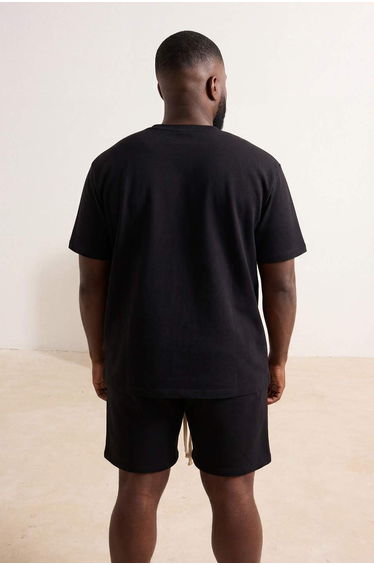 Black Regular Large Size Tracksuit Set product thumbnail 3