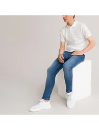 Mid Rise Skinny Jeans - 4