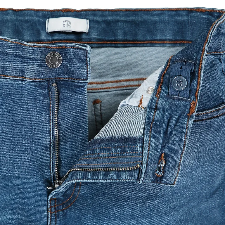 Mid Rise Skinny Jeans - 3