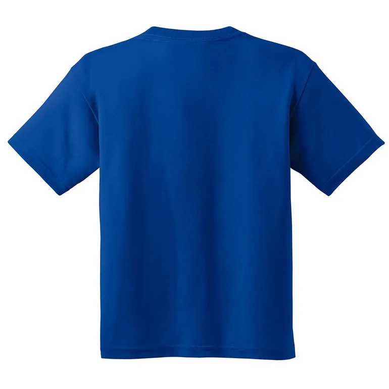 Gildan Childrens Unisex Heavy Cotton T-Shirt (Pack Of 2) - Royal - 1