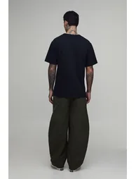 Tall Barrel Leg Chino - khaki - 2