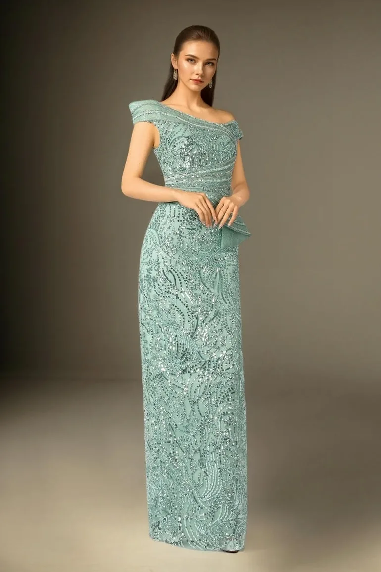 Mint Lumina Dress - 1
